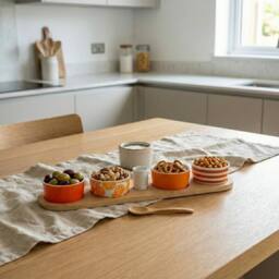 Garden Greatness Tange Tapas Bowl Set Wooden Board - Size: 1 Pack - thumbnail 2