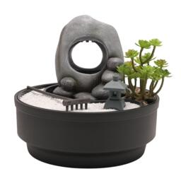 Buddha Zen Garden Indoor Water Feature With Light