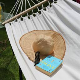 Nordara Natural Colour Outdoor Garden Brazilian Hammock Spreader Bar Cotton - thumbnail 3