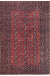 Kukoon Large Area Rugs for Living Room Washable & Non Slip in Crimson - Size: 60 cm x 240 cm - thumbnail 1