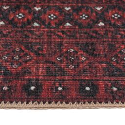Kukoon Large Area Rugs for Living Room Washable & Non Slip in Crimson - Size: 60 cm x 240 cm - thumbnail 5