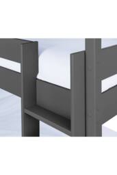 Julian Bowen Trio 3 Tier Triple Bunk Bed in Dark Grey - Size: Single - thumbnail 7