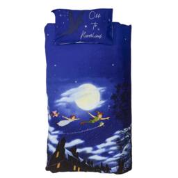 Peter Pan Reversible Duvet Set in Blue - Size: Single - thumbnail 3