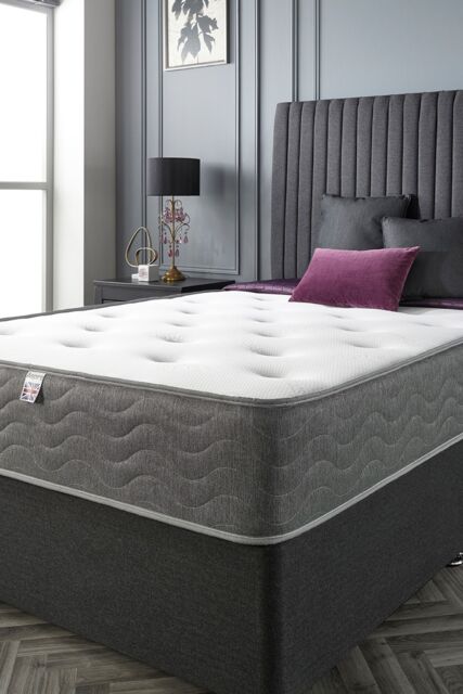 Aspire Cool Tufted Ortho Mattress in White - Size: Super King - image 1