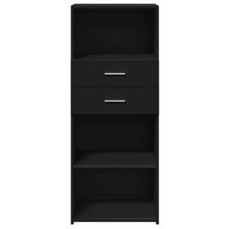 Berkfield Home Highboard Black 50x42.5x124 cm Engineered Wood - thumbnail 4