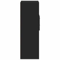 Berkfield Home Highboard Black 50x42.5x124 cm Engineered Wood - thumbnail 5