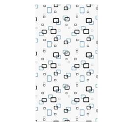 Berkfield Home Shower Roller Blind 130x240 cm Fabric Width 126 cm in White - thumbnail 2