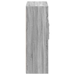 Berkfield Home Highboard Grey Sonoma 80x42.5x124 cm Engineered Wood - thumbnail 5