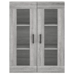 Berkfield Home Highboard Grey Sonoma 69.5x34x180 cm Engineered Wood - thumbnail 6