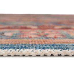 Kukoon Machine Washable Looped Pile Red Striped Living Room Area Rug - Size: 120 cm x 170 cm - thumbnail 6