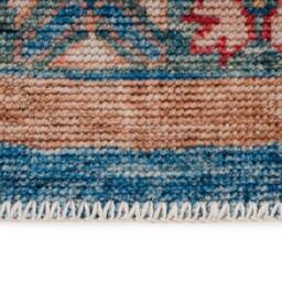 Kukoon Machine Washable Looped Pile Red Striped Living Room Area Rug - Size: 120 cm x 170 cm - thumbnail 5