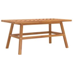 Berkfield Home 2 Piece Garden Lounge Set Solid Wood Acacia in Brown - thumbnail 4