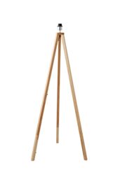 ValueLights Barbro Tripod Floor Light Lamp - Base Only in Light Brown - thumbnail 6
