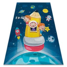 RugsX Bambino Rug in Blue - Size: 120 cm x 170 cm - thumbnail 1
