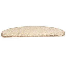 Berkfield Home Carpet Stair Treads 15 pcs Cream 65x21x4 cm - Size: Medium - thumbnail 4