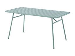 Vente-unique Garden Table L.160 Cm Metal - Almond Green - MIRMANDE By MYLIA - thumbnail 2