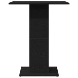 Berkfield Home Bistro Table Black Oak 60x60x75 cm Engineered Wood - Size: 60 x 60 x 75 cm - thumbnail 6