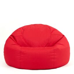 icon Classic Indoor Outdoor Bean Bag Yellow Bean Bag Chair in Red - thumbnail 2