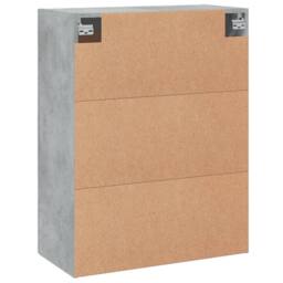Berkfield Home Wall Mounted Cabinets 2 pcs Concrete Grey Engineered Wood - thumbnail 8