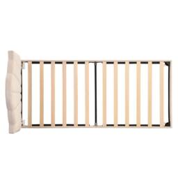 STILVORA Single 3ft Upholstered Bed with Adjustable Headboard in Beige - thumbnail 7
