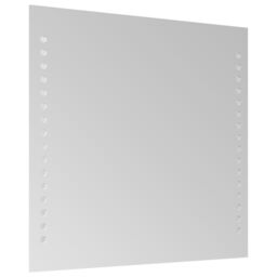 Berkfield Home LED Bathroom Mirror 30x30 cm in Clear - thumbnail 5