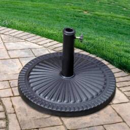 Marco Paul 14kg Black Metal Parasol Base 49cm