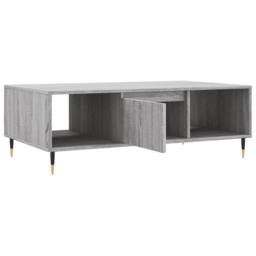 Berkfield Home Coffee Table Grey Sonoma 104x60x35 cm Engineered Wood - Size: 104 x 60 x 35 cm - thumbnail 6