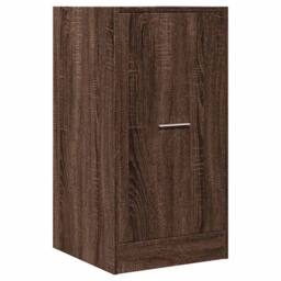 Berkfield Home Apothecary Cabinet Brown Oak 40x41x77.5 cm Engineered Wood - thumbnail 3