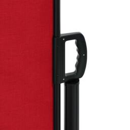 Berkfield Home Retractable Side Awning Red 140x600 cm - thumbnail 8