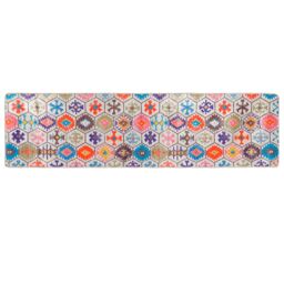 Berkfield Home Rug Washable Multicolour 80x300 cm Anti Slip - Size: 100 cm diameter - thumbnail 2