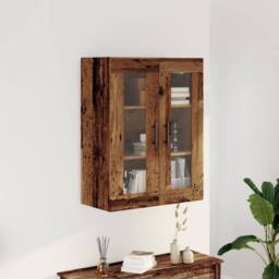 Berkfield Home Sideboard Old Wood 69.5x34x90 cm Engineered Wood in Brown - thumbnail 3