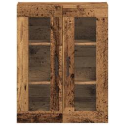 Berkfield Home Sideboard Old Wood 69.5x34x90 cm Engineered Wood in Brown - thumbnail 4
