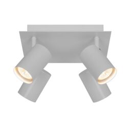 Nordlux Modern Indoor Rail White Metal GU10 Adjustable Head - Mains Powered, IP20 - thumbnail 1