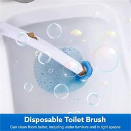 Nordara Disposable Toilet Brush with Refills in White - thumbnail 5