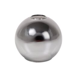 ValueLights Bellamy Easy Fit Smoke Glass Shade with 4W LED Warm White Bulb in Metallics - Size: 6 inches - thumbnail 2