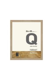 nielsen Quadrum 24 x 30cm Wooden Picture Frame With Protective Glass Front in Light Oak - Size: 24 x 30 cm - thumbnail 1