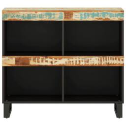 Berkfield Home Side Cabinet 85x33x75 cm Solid Wood Reclaimed - Size: 85 x 33 x 75 cm - thumbnail 1