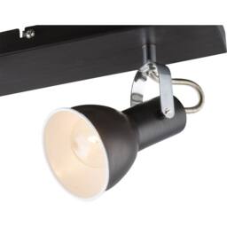 Netlighting Fargo Twin Ceiling Spotlight Brown 2x E14 - thumbnail 2