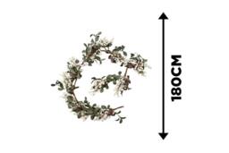 Marco Paul 180cm Artificial Christmas Garland with Berries in Green - thumbnail 2