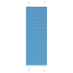 Berkfield Home Pleated Blind Blue 40x100 cm Fabric Width 39.4 cm Polyester