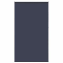 Berkfield Home Roller Blind Blackout Marine 125x230 cm Fabric Width 121.6 cm Polyester in Blue - thumbnail 1