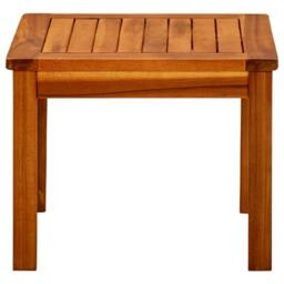 Berkfield Home Garden Coffee Table 45x45x36 cm Solid Acacia Wood in Brown - Size: 45 x 45 x 36 cm - thumbnail 1