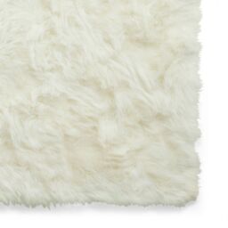 The Rug Shop UK Cream Modern Shaggy Plain Easy To Clean Area Rug - Size: 160 cm x 230 cm - thumbnail 6