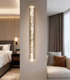 ENER-J Acrylic Wall Light With Remote CCT Dimming LED Designer Wall Light in White - thumbnail 4