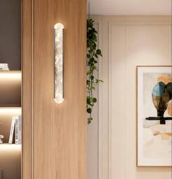 ENER-J Acrylic Wall Light With Remote CCT Dimming LED Designer Wall Light in White - thumbnail 3