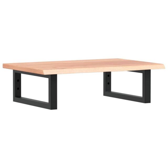 Berkfield Home Basin Shelf Wall Mounted¬†Steel and¬†Solid Wood Oak in Brown - image 1