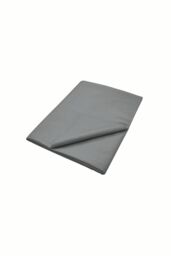 Murmur ' 500TC' Plain Dye Flat Sheet in Grey - Size: King Flat - thumbnail 1