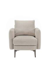 More4Homes Sofia 1+2 Seater Fabric Sofa Set in Beige - thumbnail 3