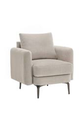 More4Homes Sofia 1+2 Seater Fabric Sofa Set in Beige - thumbnail 2