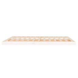 Berkfield Home Bed Frame without Mattress White 160x200 cm Solid Wood Pine - thumbnail 6